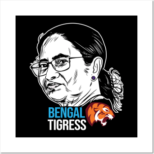 Mamata Banerjee Trinamool Congress West Bengal Politics Posters and Art